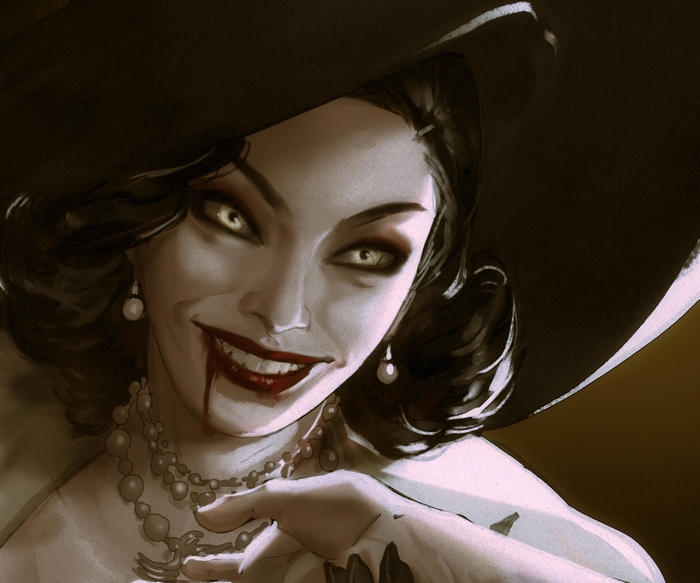 Lady Dimitrescu from Resident Evil Village