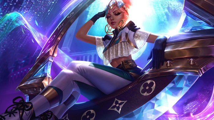 4K Qiyana from League of Legends by Louis Vuitton