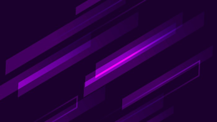 Abstract purple stripes on dark background