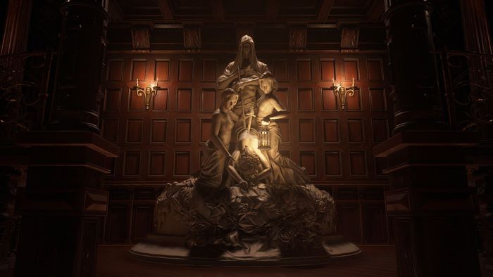 Resident Evil Village 4K statue