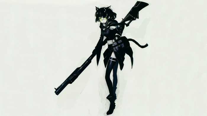 Black Rock Shooter from Black Rock Shooter