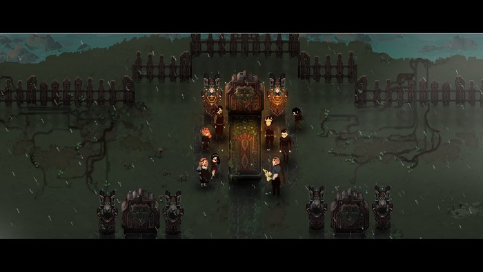 Children of Morta pixel art screenshot