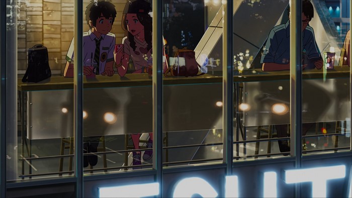 Kimi no Na Wa, anime, school uniform