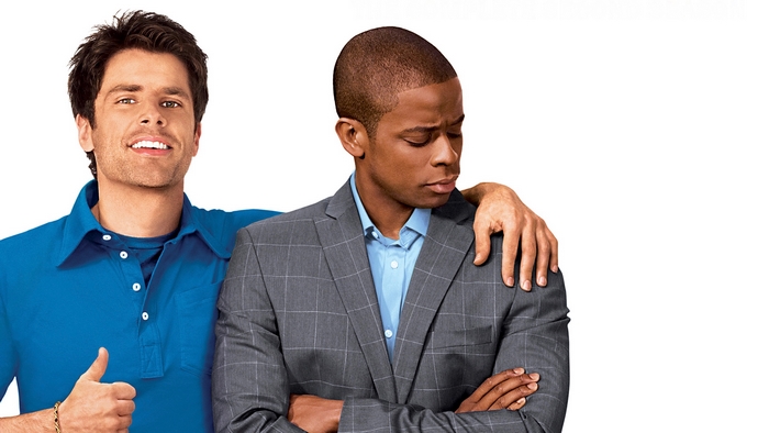 Shawn Spencer and Gus from Psych