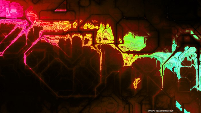 Abstract digital art by RammPatricia