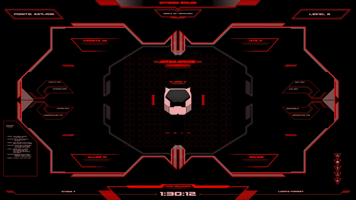 Citizen Seiran Video Game HUD