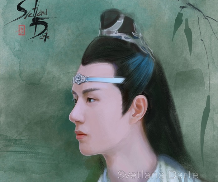 Lan Zhan from The Untamed