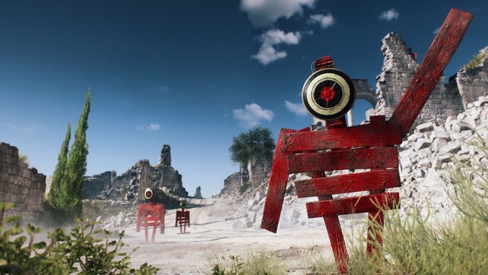 Battlefield V game art with red figures