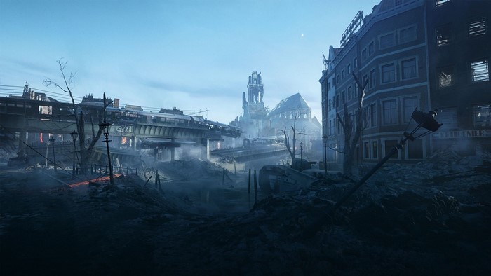Battlefield game art screenshot