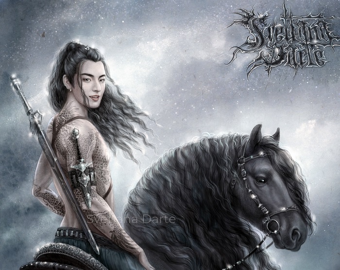 Xue Yang on a Black Horse