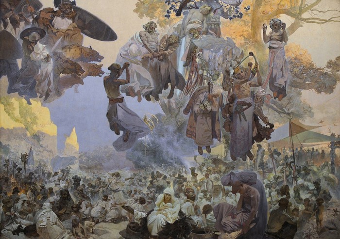 The Slav Epic by Alphonse Mucha