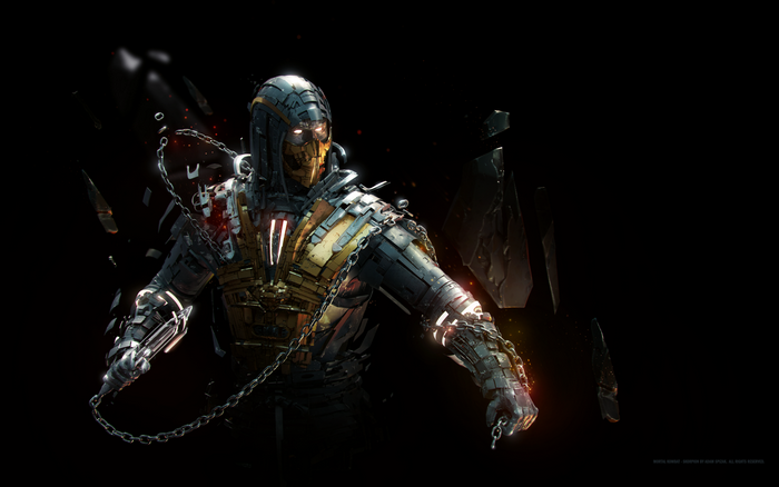 Scorpion from Mortal Kombat