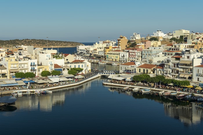 Lake Voulismeni, Aghios Nikolaos, Crete, Greece