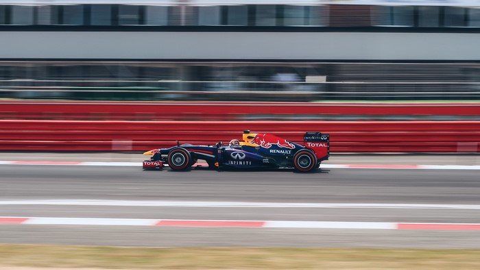 Red Bull Racing Formula 1 car on track