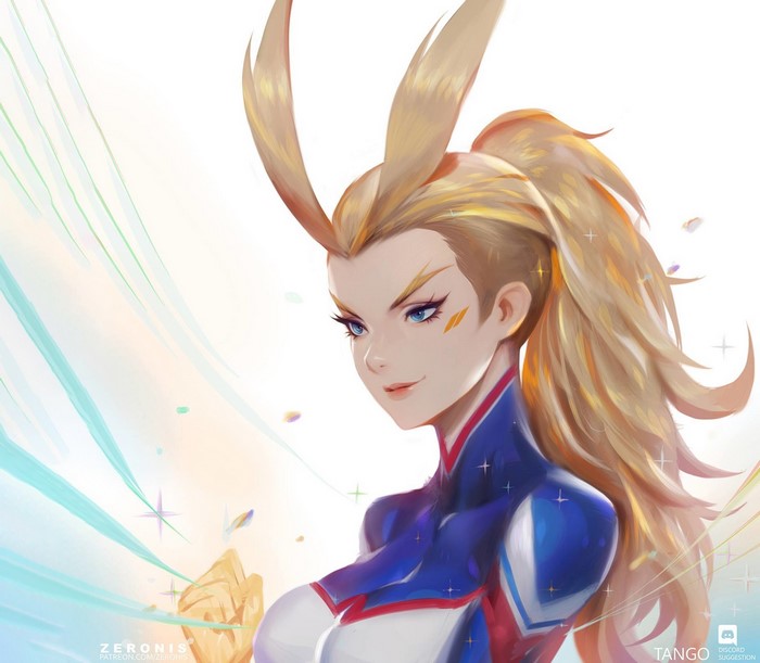 Female All Might from Boku no Hero Academia