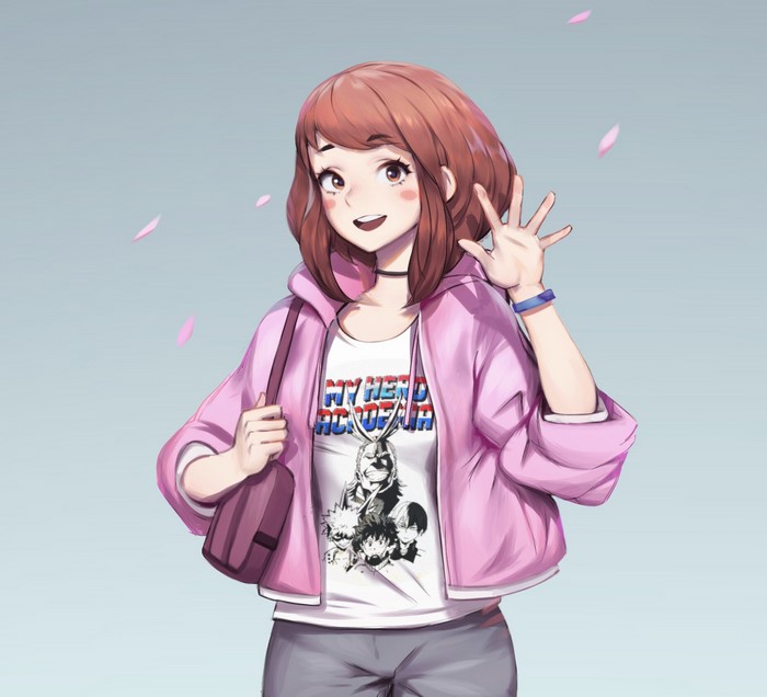 Ochako Uraraka from My Hero Academia