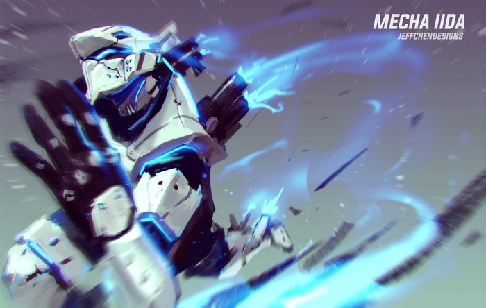 4K Mecha Iida from Boku no Hero Academia