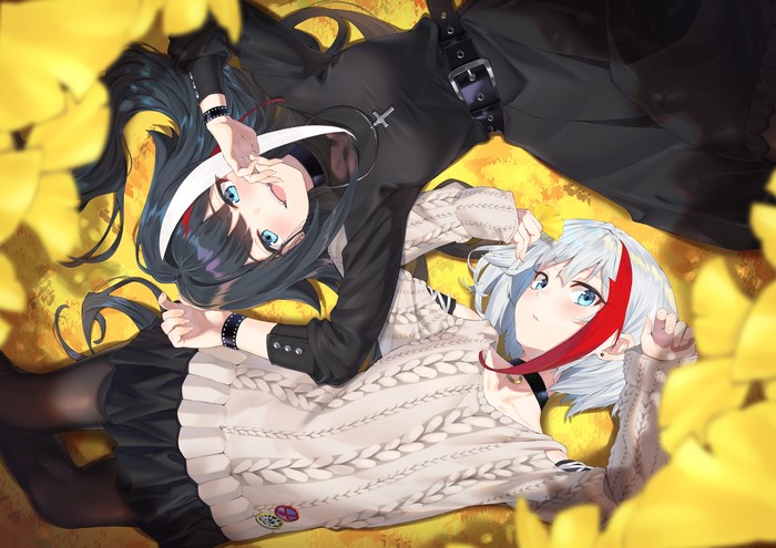 Admiral Graf Spee and Deutschland from Azur Lane