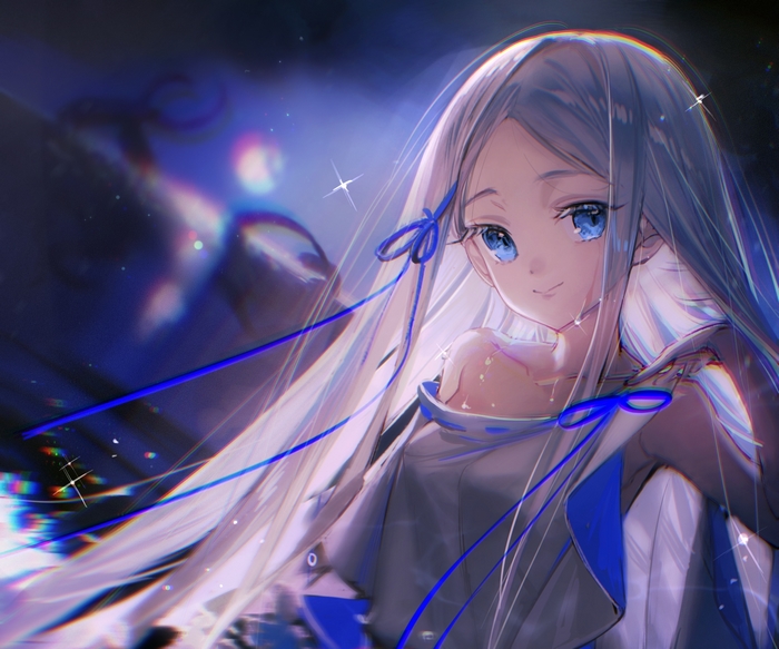 Pandora from Re:Zero with White Hair and Blue Eyes