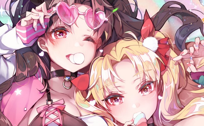 Ishtar and Ereshkigal from Fate/Grand Order