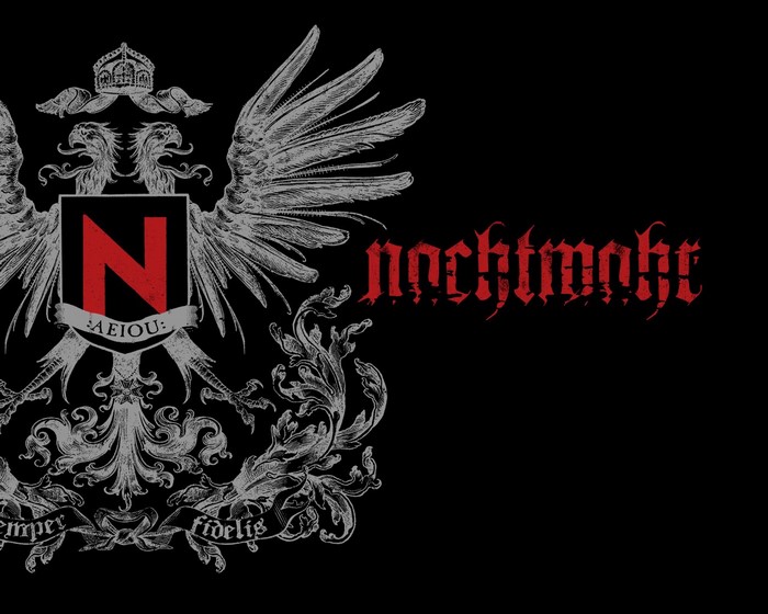 Nachtmahr coat of arms with "N" and "AEIOU"