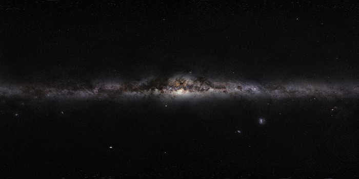4K Milky Way Galaxy Space Art