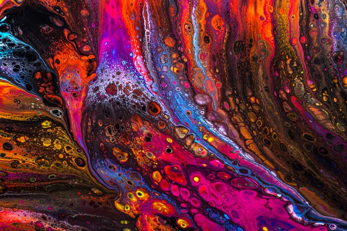 Abstract Paint