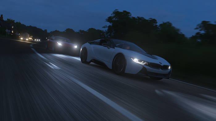 4K screenshot of racing cars in Forza Horizon 4