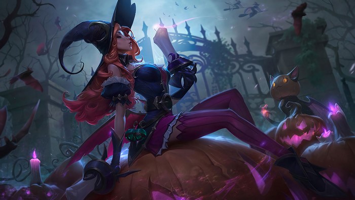 Miss Fortune from League of Legends Halloween Witch