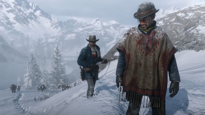 4K Red Dead Redemption 2 Javier Escuella and Lenny Summers