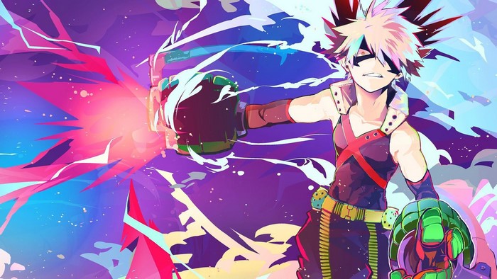 Katsuki Bakugo from Boku no Hero Academia