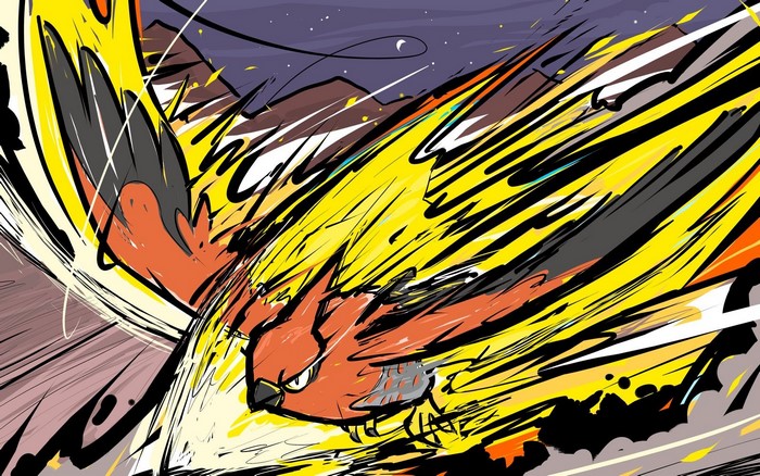 Talonflame from Pokémon