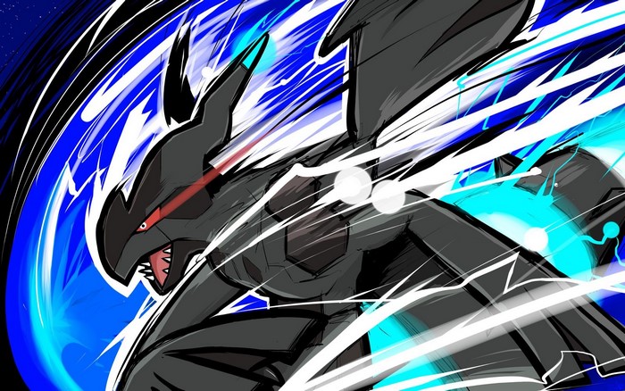 Zekrom from Pokémon