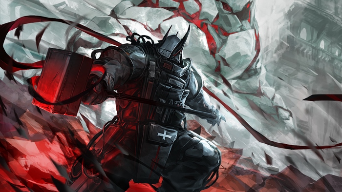 Mudrock Intense Battle Scene Arknights
