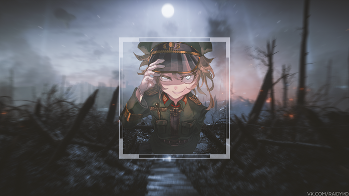 4K Tanya Degurechaff from Youjo Senki