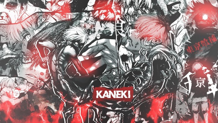 Kaneki Ken from Tokyo Ghoul Collage