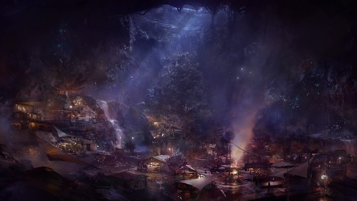 Erewhon from Tom Clancy's Ghost Recon Breakpoint concept art