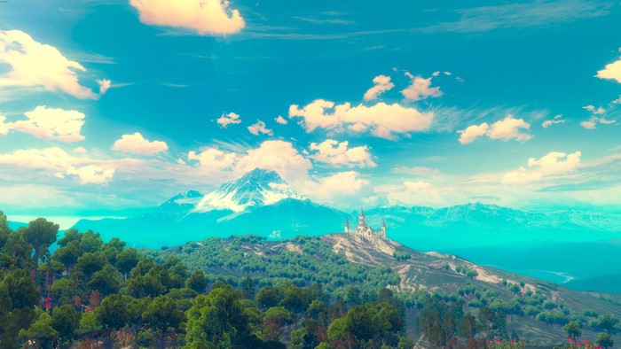 4K The Witcher 3 Wild Hunt Landscape