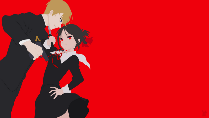 Kaguya Shinomiya and Miyuki Shirogane from Kaguya-Sama: Love is War