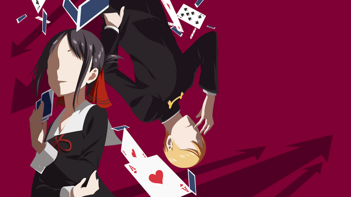 Kaguya Shinomiya and Miyuki Shirogane from Kaguya-Sama: Love is War