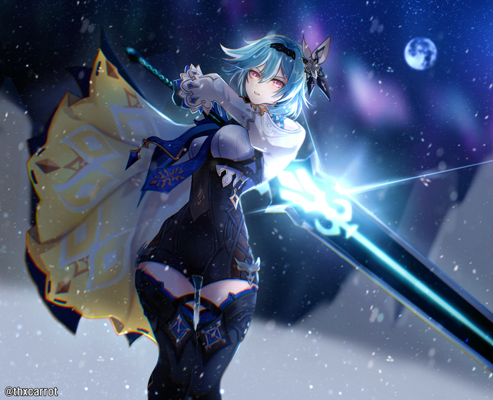 Eula (Genshin Impact) HD, Eula (Genshin Impact), HD Wallpaper | Rare ...