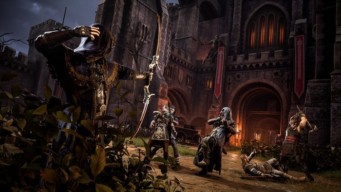 Hood: Outlaws & Legends characters in battle