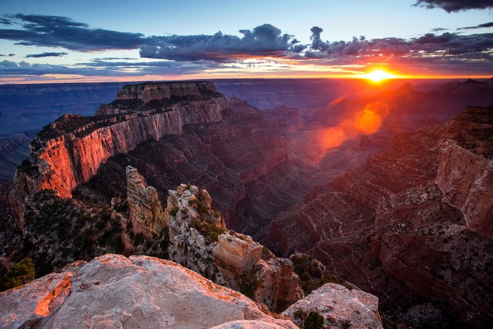 Grand Canyon at Sunset