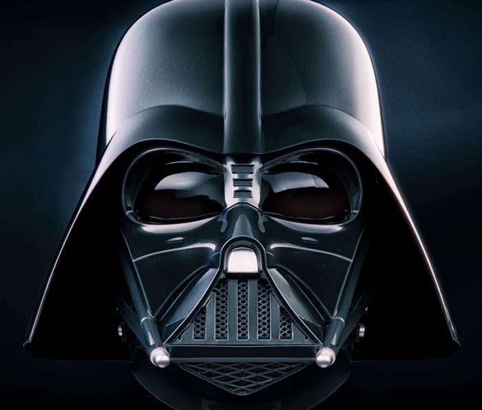 Darth Vader helmet from Star Wars