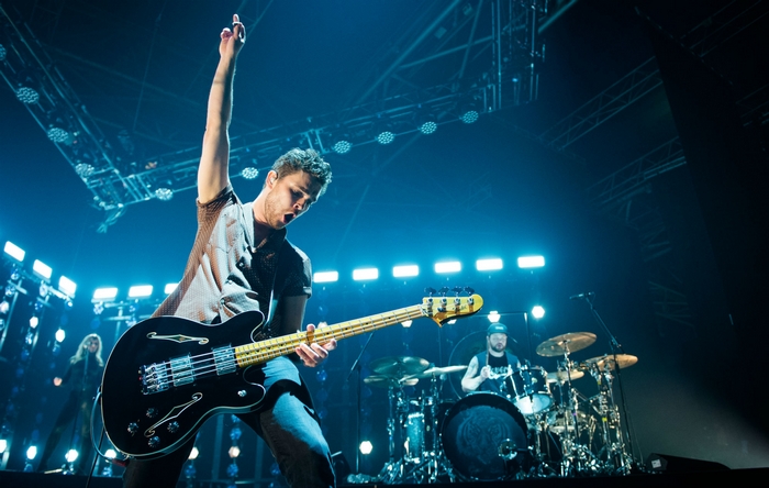 Royal Blood performs on stage
