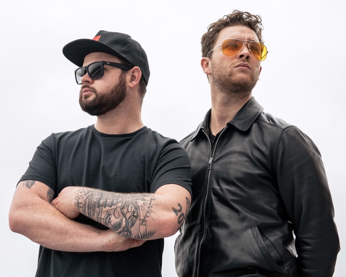 Royal Blood duo posing