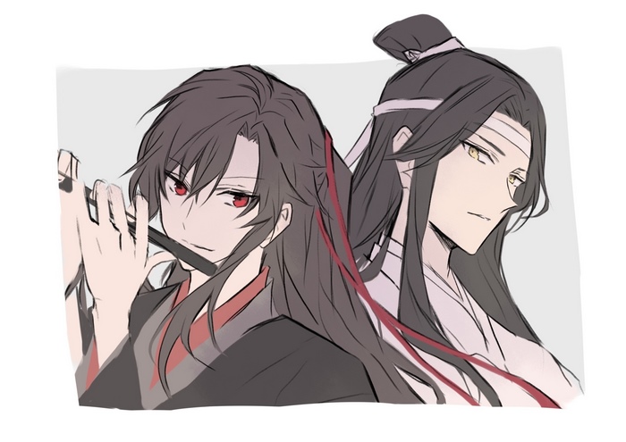 Wei Wuxian and Lan Wangji from Mo Dao Zu Shi