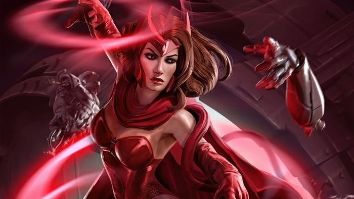 Scarlet Witch 4K Marvel Comics