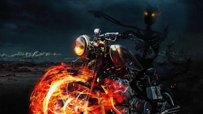 Ghost Rider 4K Marvel Comics