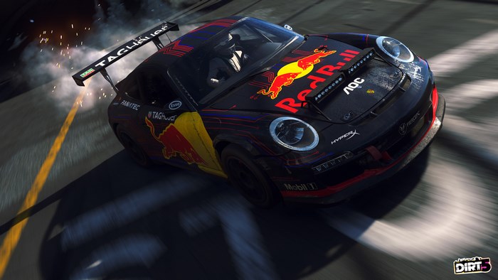 DiRT 5 4K Porsche Race Car